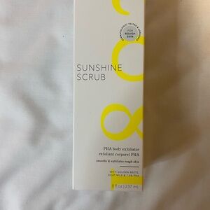 Beekman 1802 Sunshine Scrub - White and Yellow